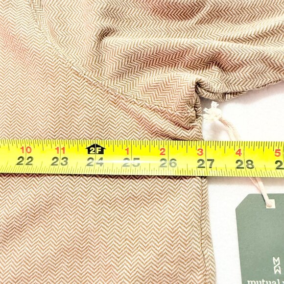 Mutual Weave Men's Pullover Oak Herringbone Polo Shirt Big Tall Size 2XL NWT - Picture 8 of 9